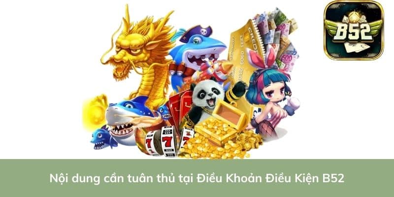 Nội dung cần tuân thủ tại Điều Khoản Điều Kiện B52