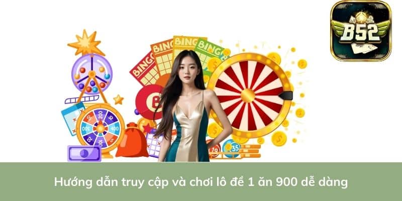 Hướng dẫn truy cập và chơi lô đề 1 ăn 900 dễ dàng